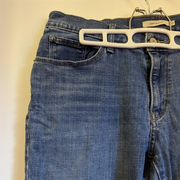 Levi Straus Blue Jeans Curvy Bootcut POCKETS - Picture 6 of 6